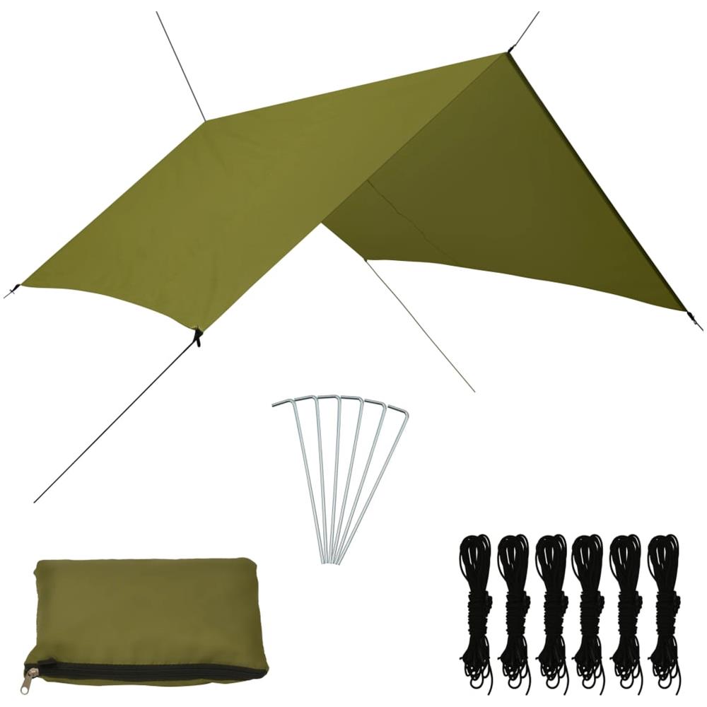 Telo Da Giardino 6x8 M - TECPLAST - HQ250JD - Verde E Marrone - Alte - Foto 8