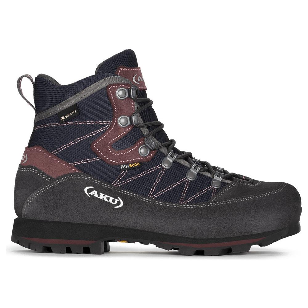 Scarpe Trekker Lite Iii Wide Gtx W Trekking Gore-tex® Donna - Black-smoked Violet Uk 4.5 - Foto 1