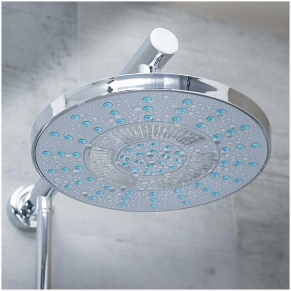 Soffione Doccia con Luce LED GALAXIS Cromato - Foto 3