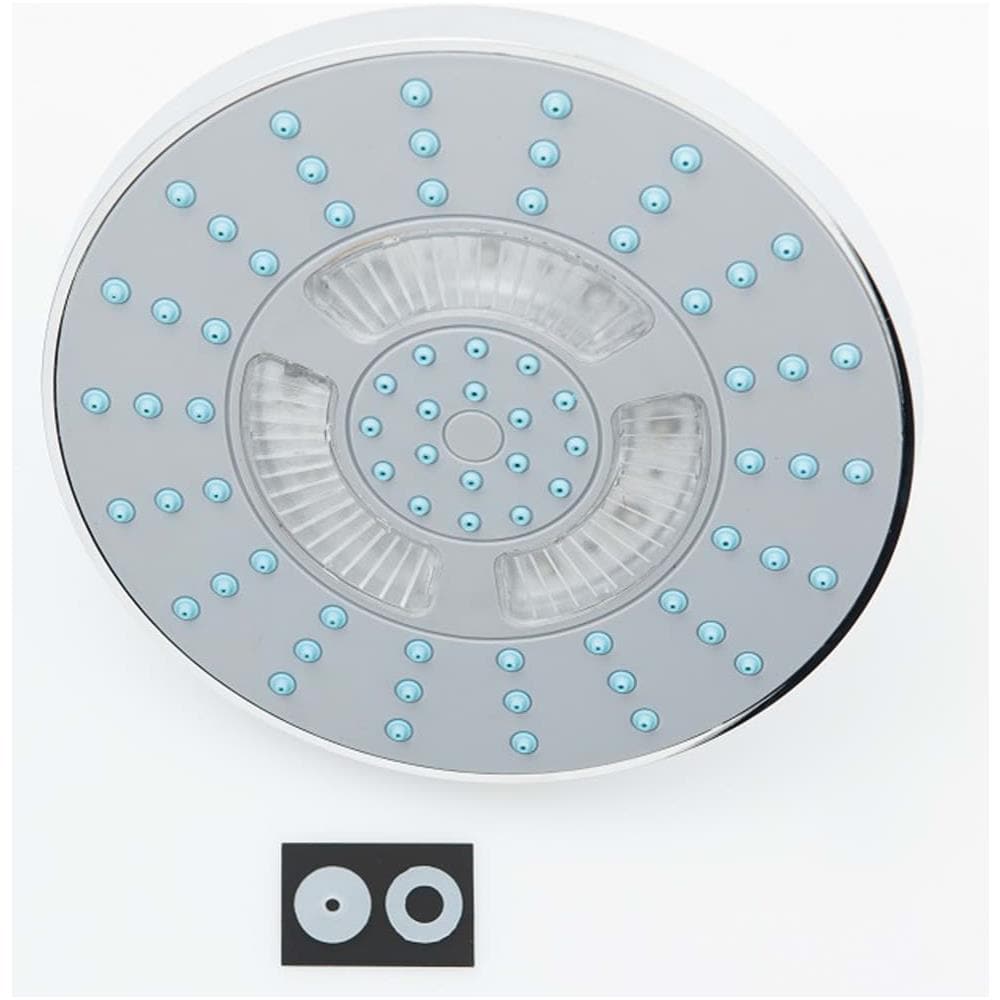 Soffione Doccia con Luce LED GALAXIS Cromato - Foto 1