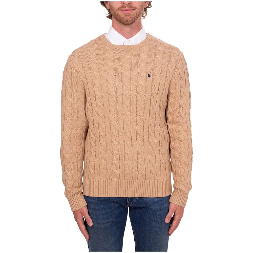 Maglia Uomo A Trecce In Cotone - Foto 2