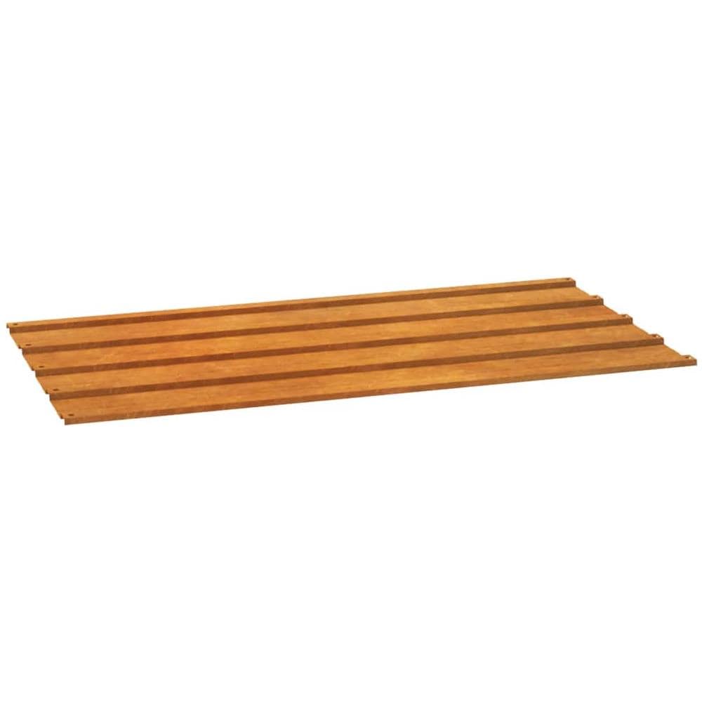 Pannelli per Tetti 12 pz Ruggine 80x44 cm in Acciaio Corten - Foto 6