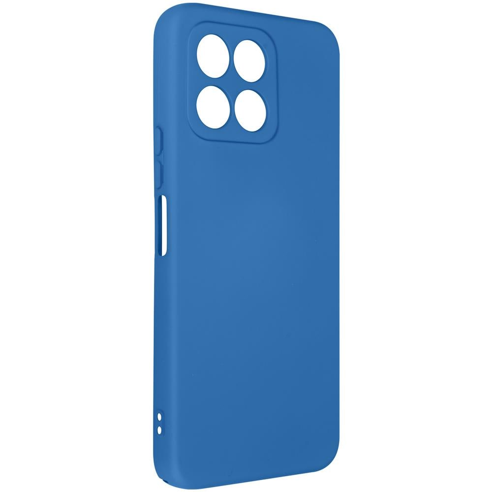 Cover Per Honor 70 Lite, Honor X8 5g E X6 Semi-rigido Soft-touch Azzurra - Foto 5
