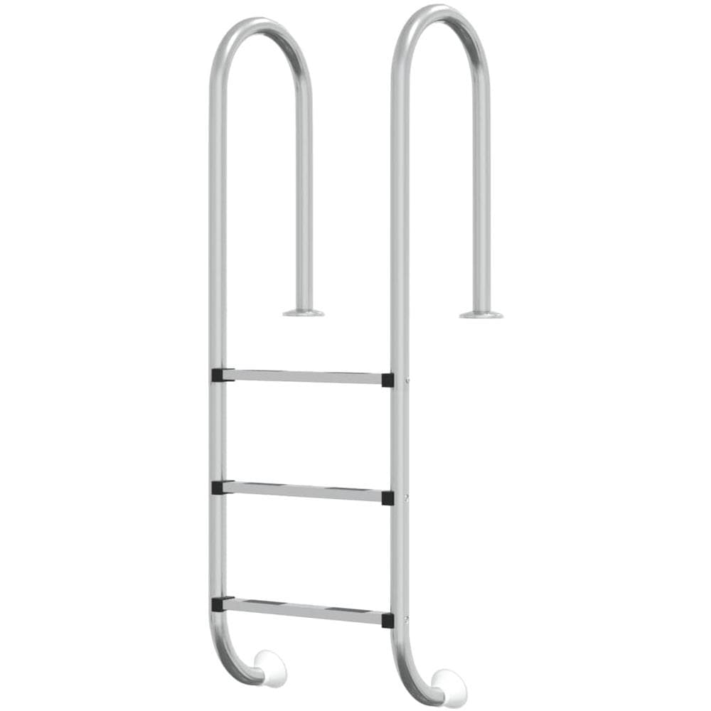 Scala Per Piscina 54x38x158 Cm Acciaio Inox 304 - Foto 2