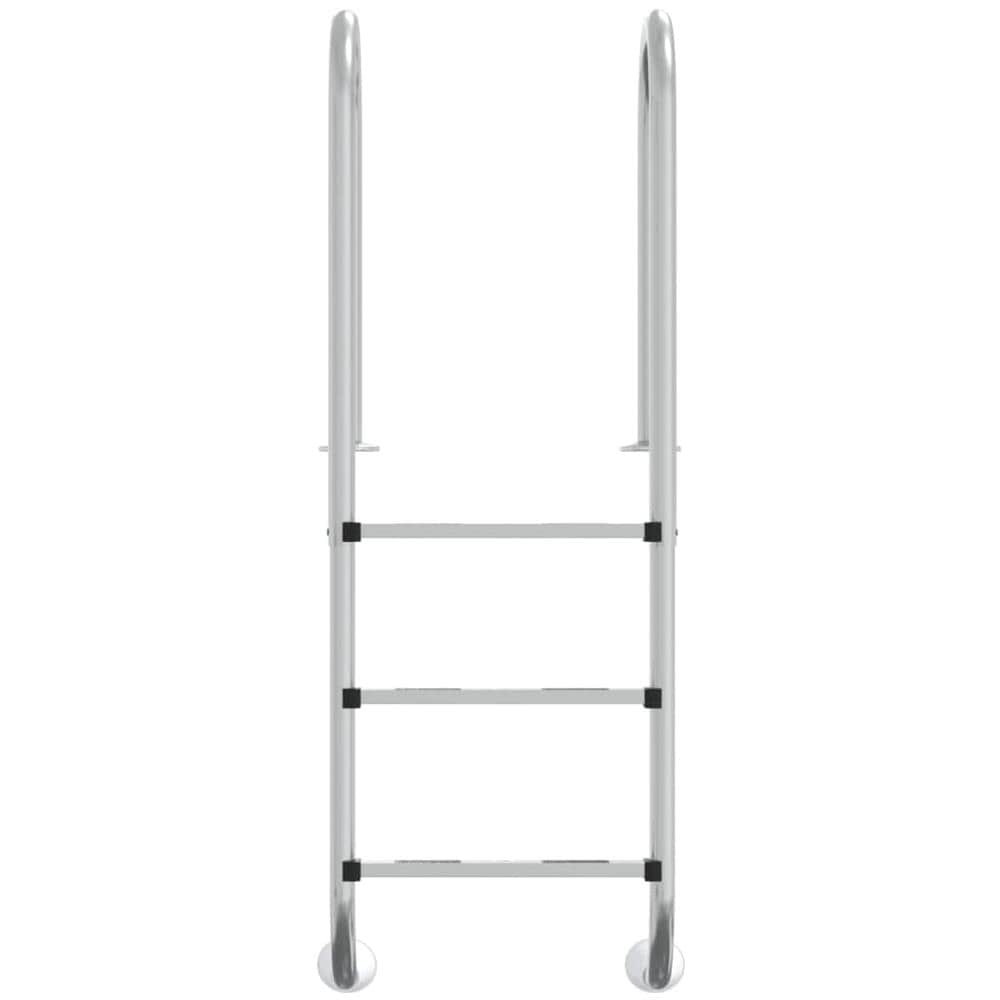 Scala Per Piscina 54x38x158 Cm Acciaio Inox 304 - Foto 3