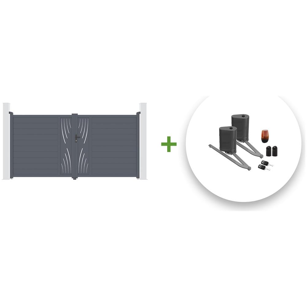 Cancello Elettrico Battente Veleta 350b180 + Motorizzazione Braccio B500 - Foto 1