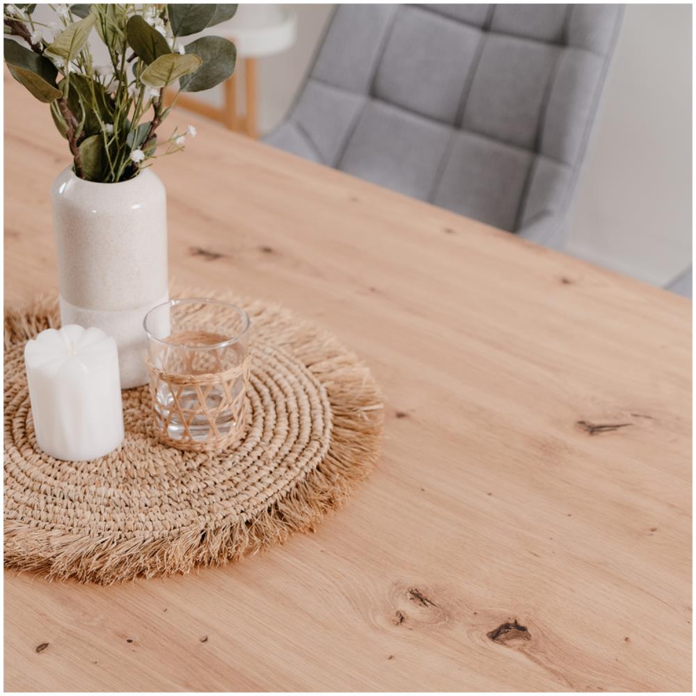 Miles Tavolo Da Pranzo In Legno Da 6 A 8 Persone - Foto 2