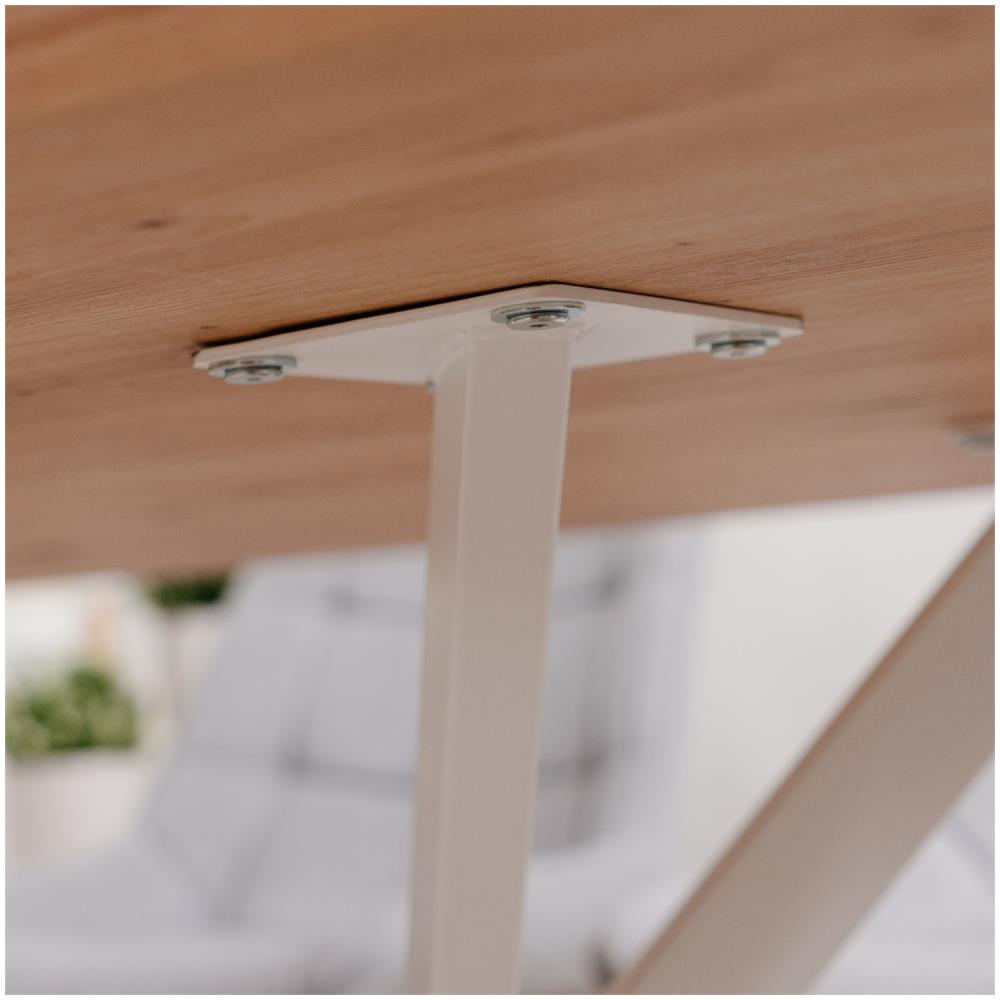 Miles Tavolo Da Pranzo In Legno Da 6 A 8 Persone - Foto 6