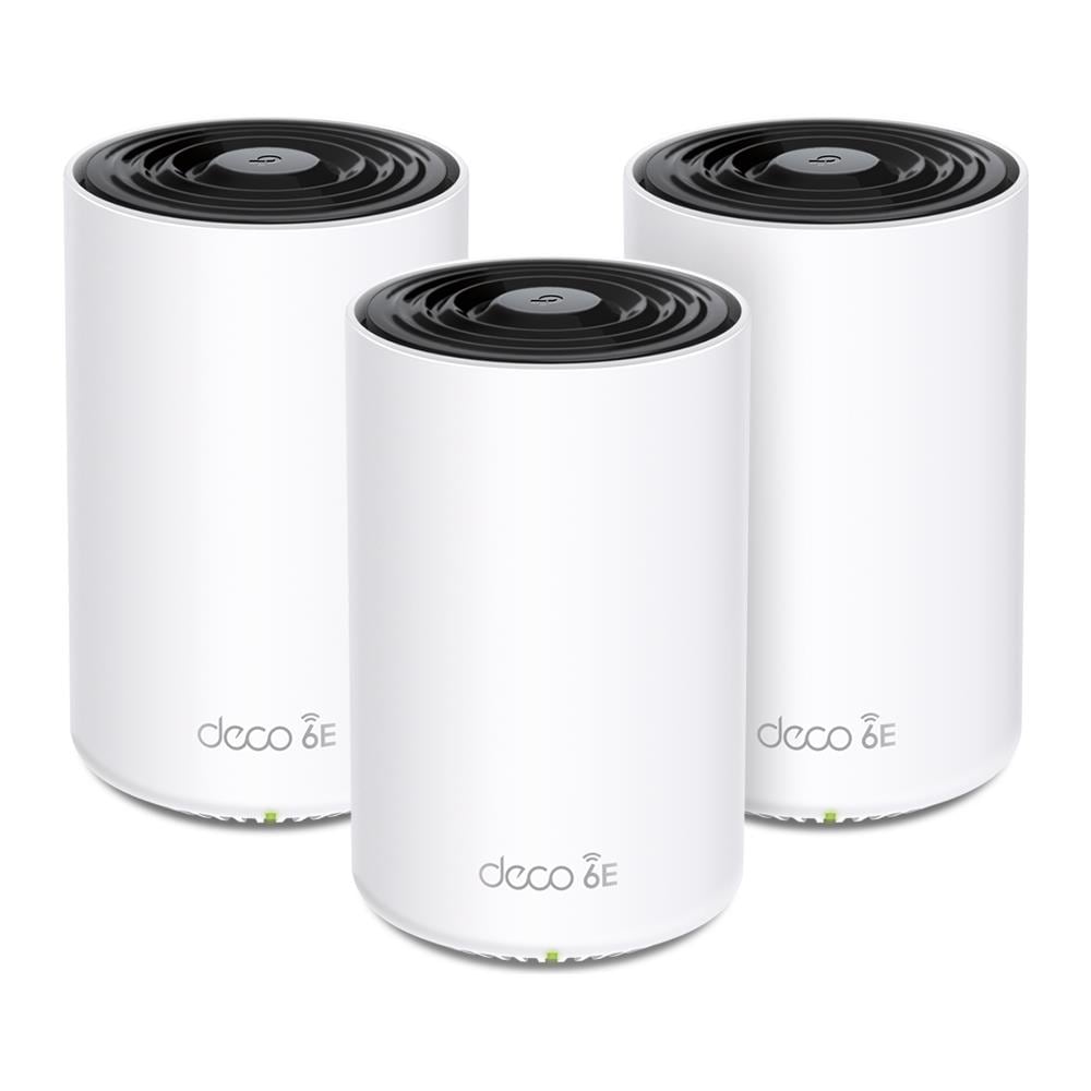 Deco XE75 Pro (3-pack) Tri-band (2,4 GHz / 5 GHz / 6 GHz) Wi-Fi 6E (802.11ax) Bianco Interno - Foto 1