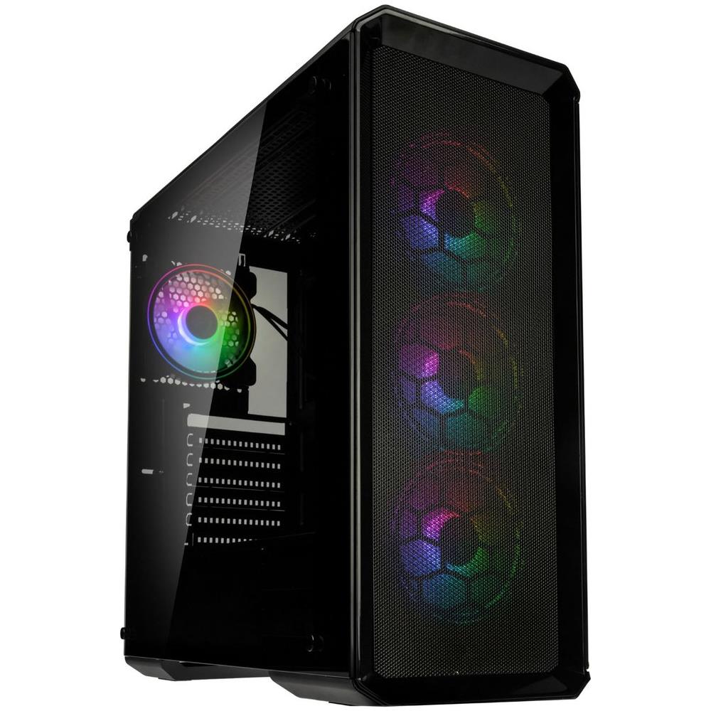 Case Levante V2 Midi Tower ATX, EATX, ITX, micro ATX 2 Porte USB 3.2 Colore Nero (Finestrato) - Foto 1