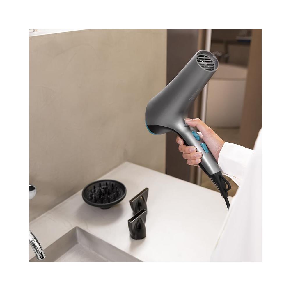 04242 asciuga capelli 2200 W Nero, Grigio - Foto 6