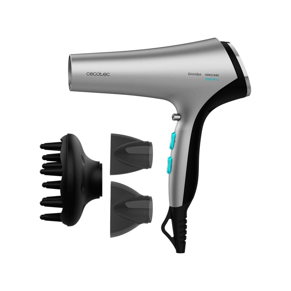 04242 asciuga capelli 2200 W Nero, Grigio - Foto 2