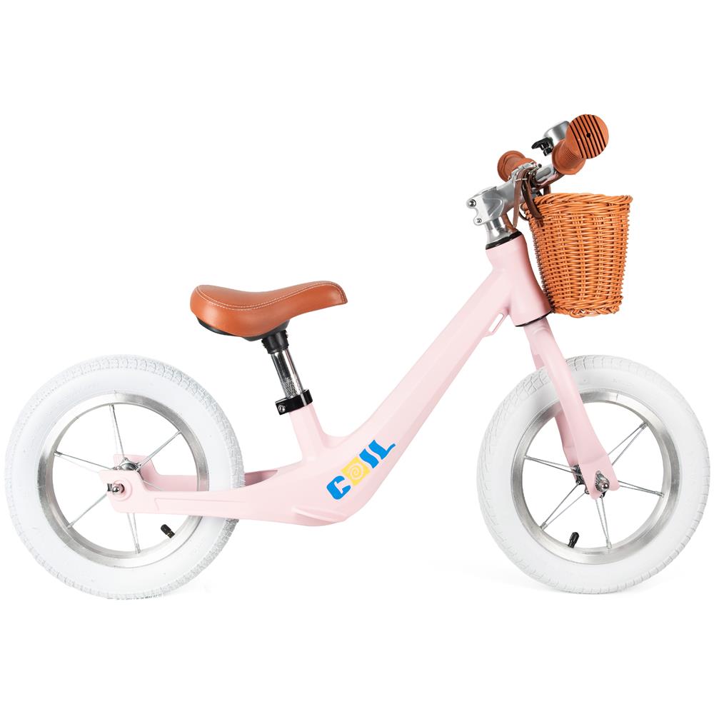 Bicicletta equilibrio per bambini, ruote gonfiabili, leggera, 12"""", regolabile - Foto 2