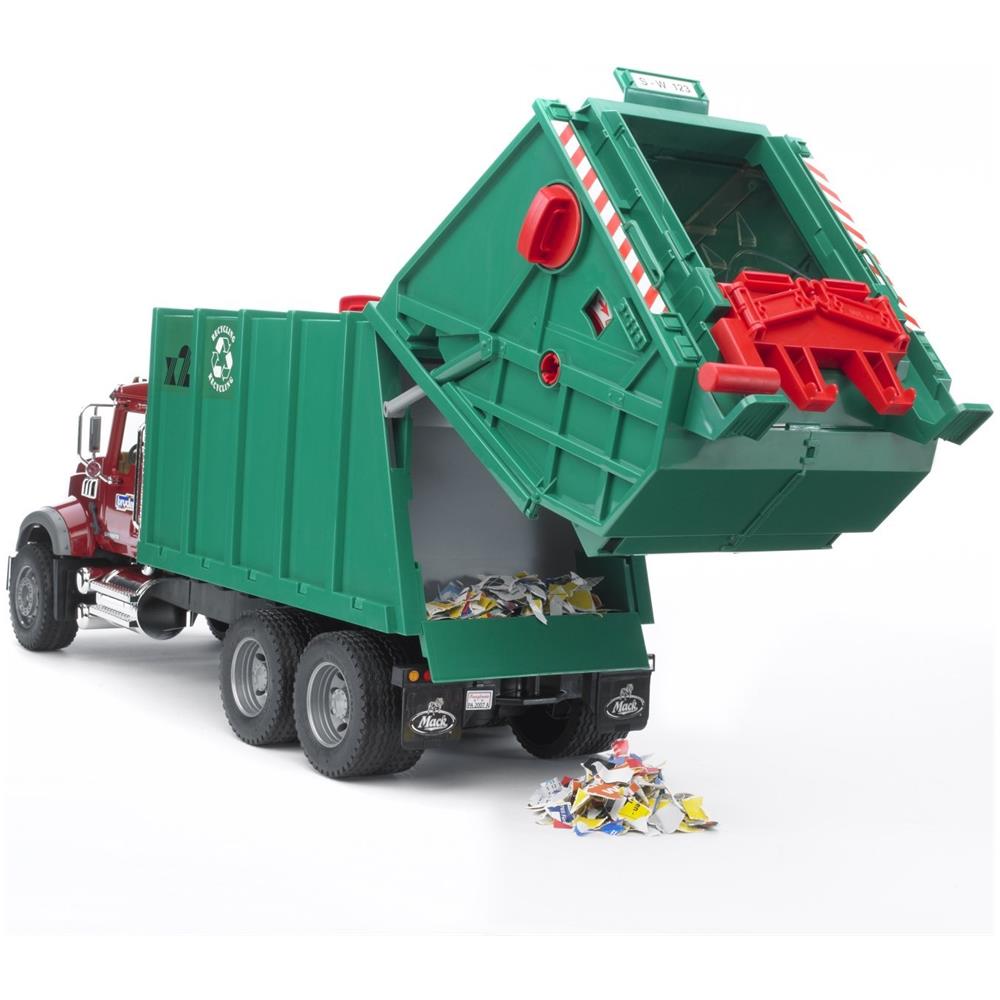 Camion Mack Granite Trasporto Rifiuti Verde 2812 - Foto 5