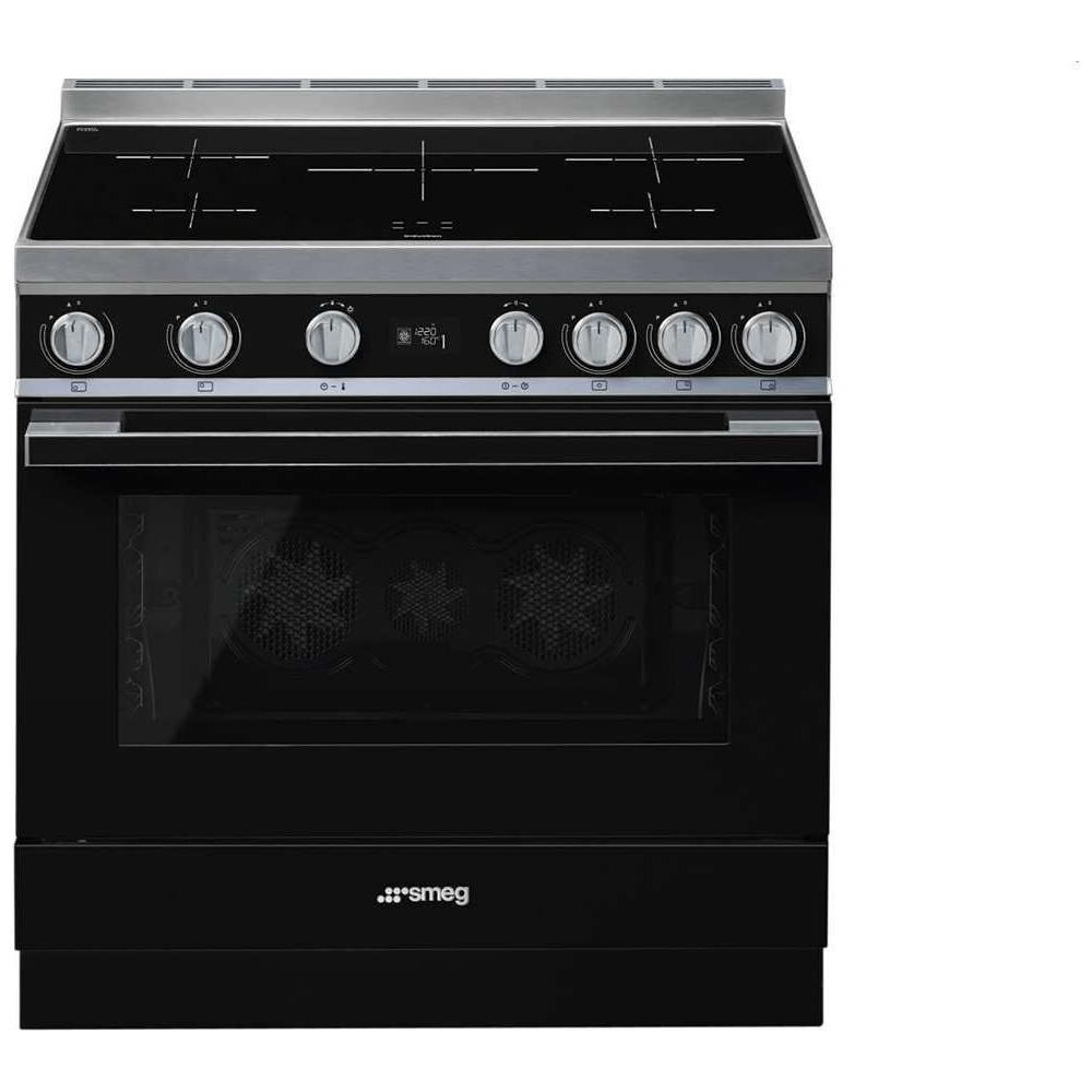 Cucina Elettrica CPF9IPBL 5 Zone di Cottura Forno Elettrico Dimensione 90 x 60 cm Colore Nero - Foto 6