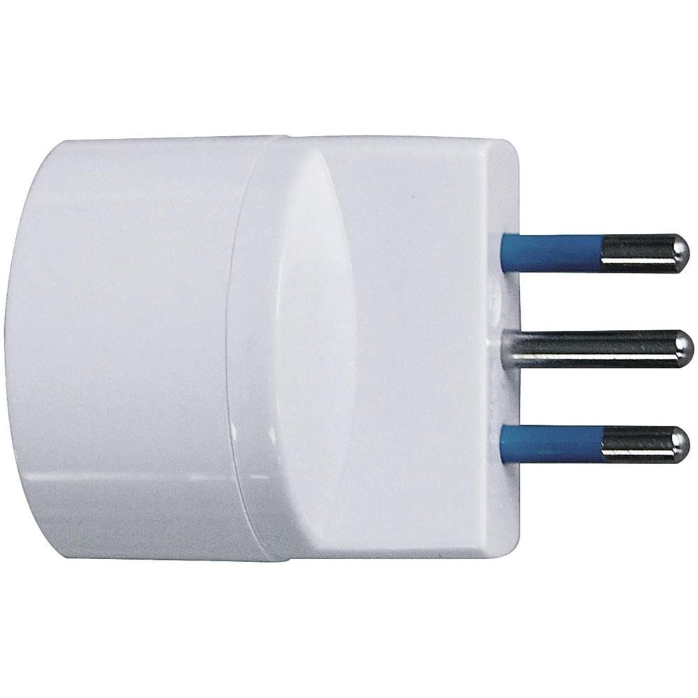10a - Adattatore Singolo Schuko Spina Piccola Presa Elettrica Da Interno - Foto 1