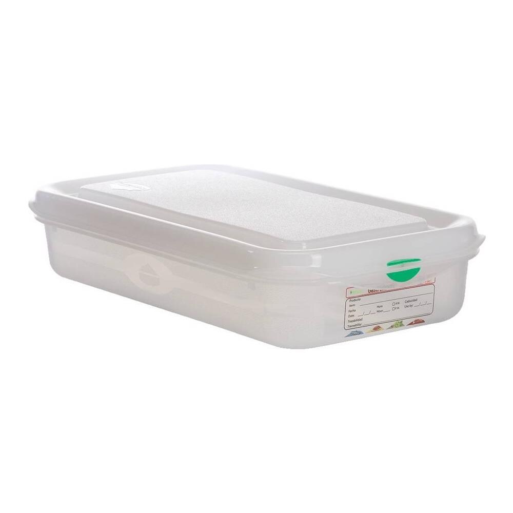Denox Contenitore Gastronorm Gn Coperchio Ermetico Polipropilene -40°+100° Certificato Haccp Made In Spain - Gn 1/3- H150- Lt6 - Foto 2