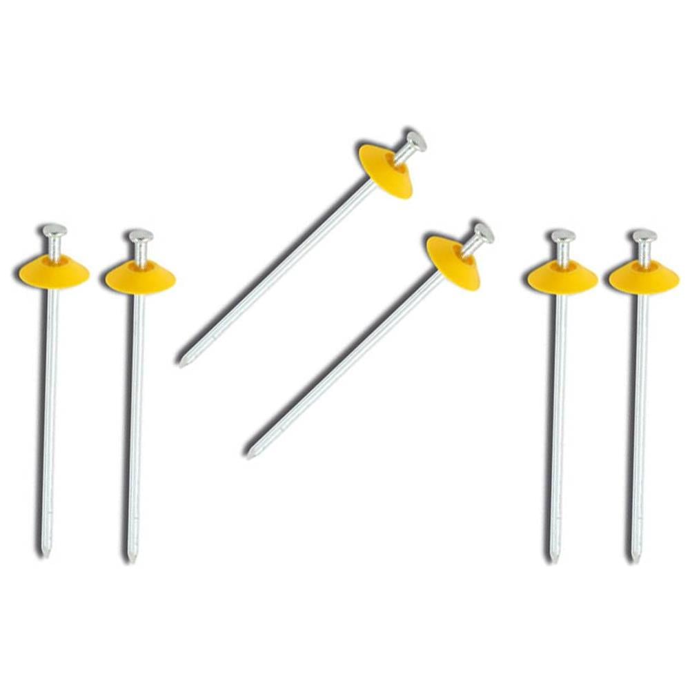 Picchetto A Chiodo Con Rondella Per Stuoia Atena Spcd6520rp Bertoni - Foto 1