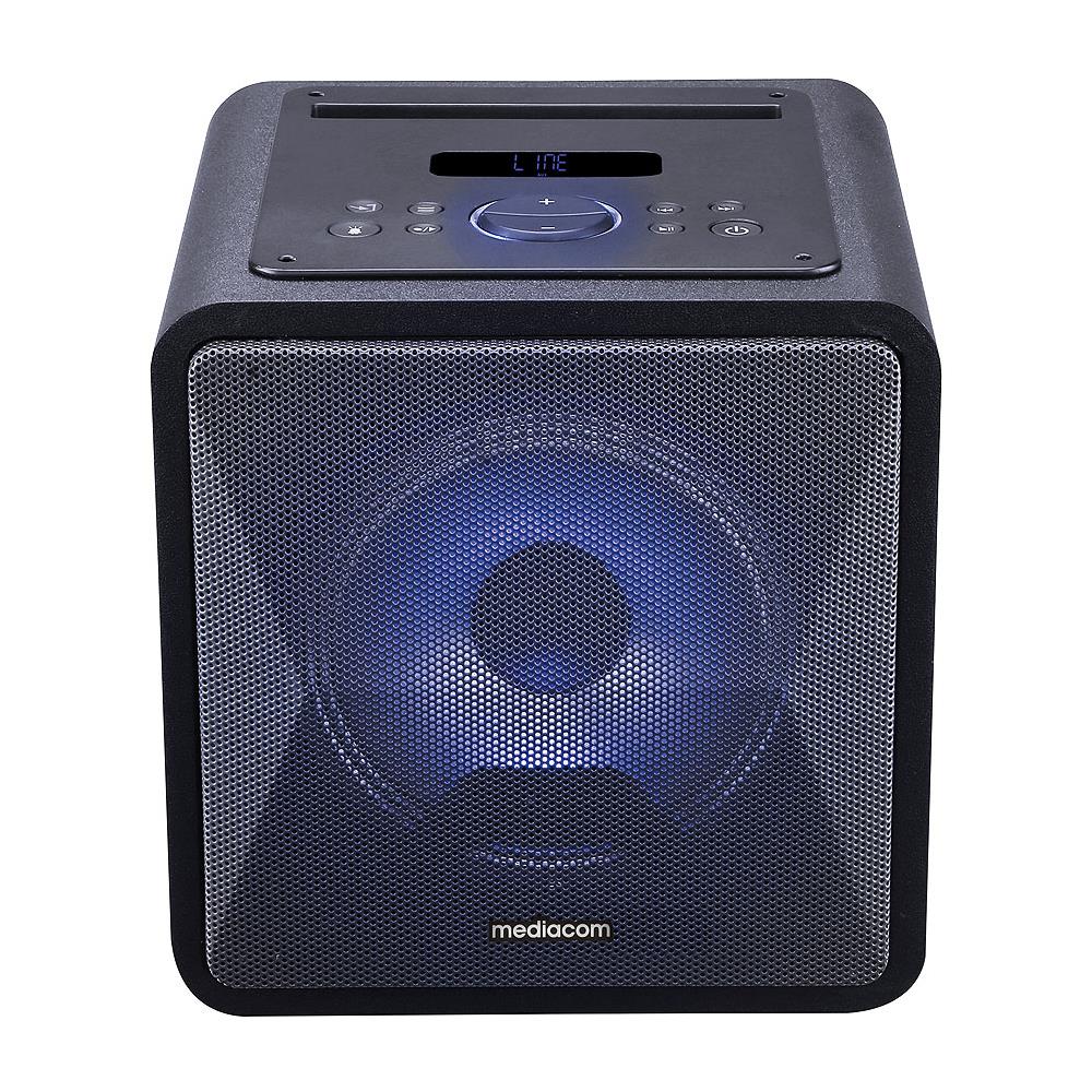 Speaker Portatile Ricaricabile CubeBox Bluetooth Potenza 20 Watt con Led Multicolore - Foto 2