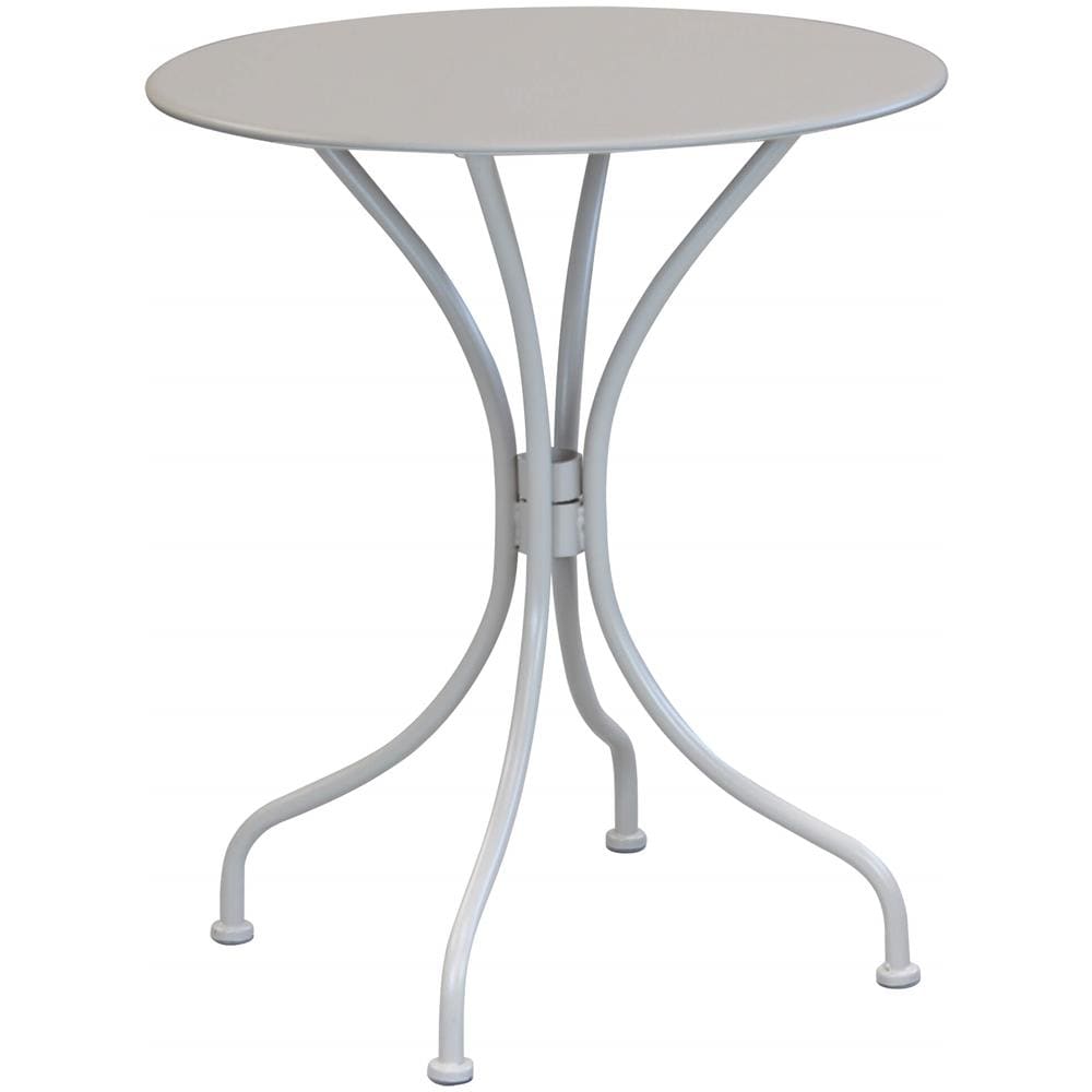 Romanus - Tavolo Da Giardino Rotondo In Ferro Ø 60 - Foto 1