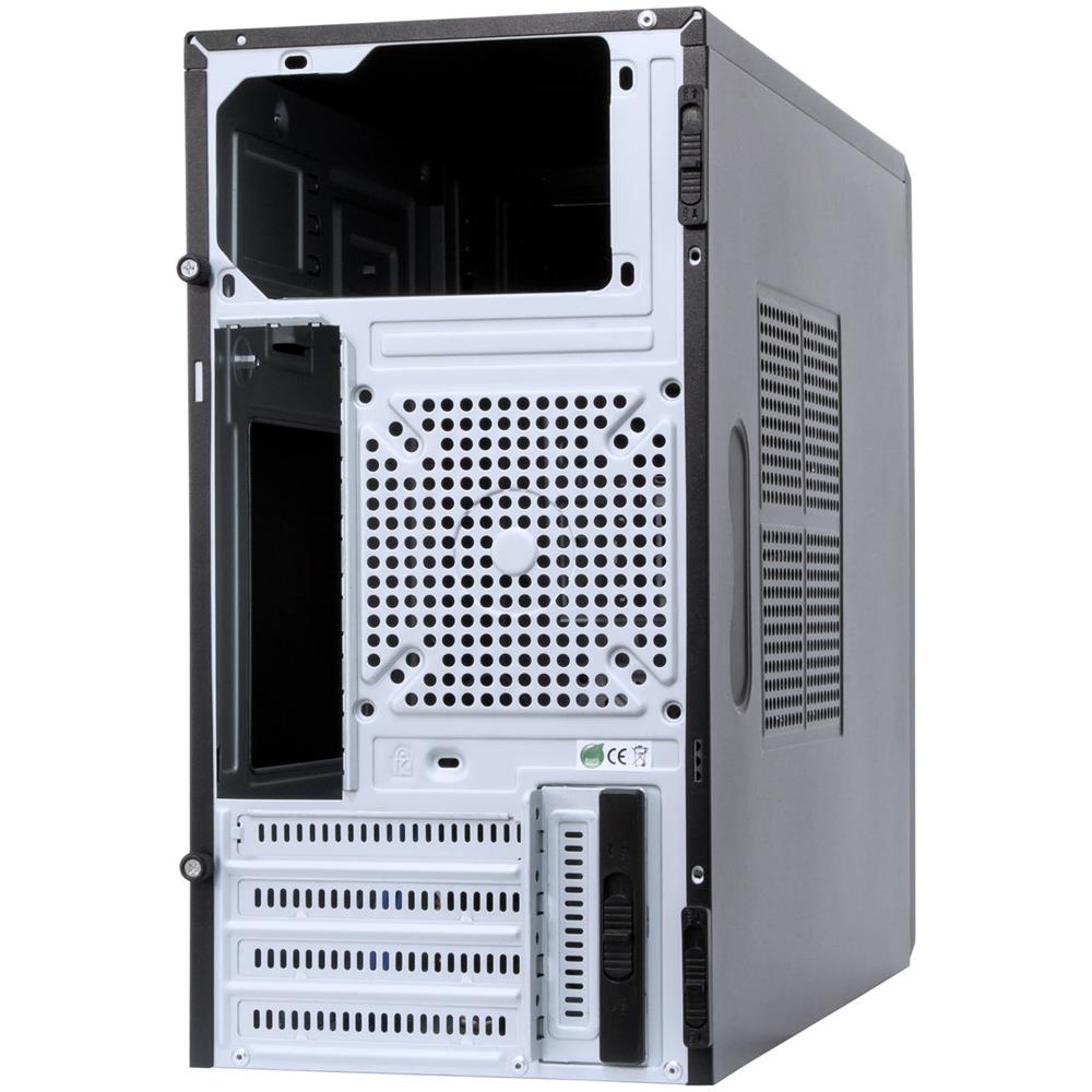 Case CT-04B Mini Tower Micro-ATX 2 Porte USB 3.0 Colore Nero  - Foto 3