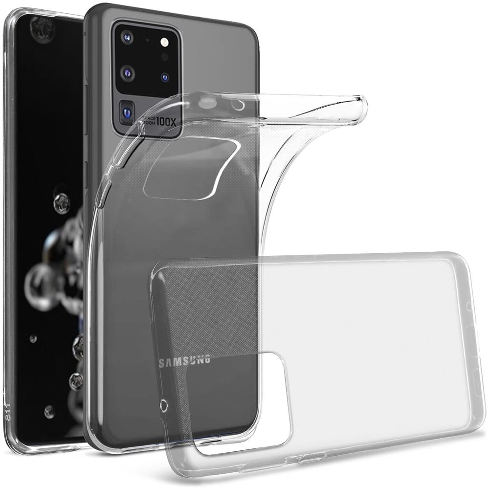 Cover Samsung Galaxy S20 Ultra Silicone Sottilissima Trasparente - Foto 2