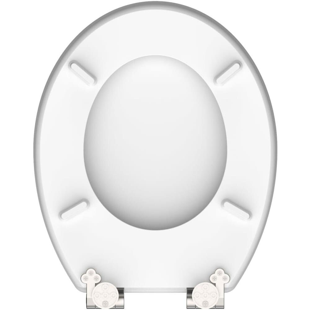 Tavoletta WC Lucida con Chiusura Ammortizzata OASIS in MDF - Foto 2