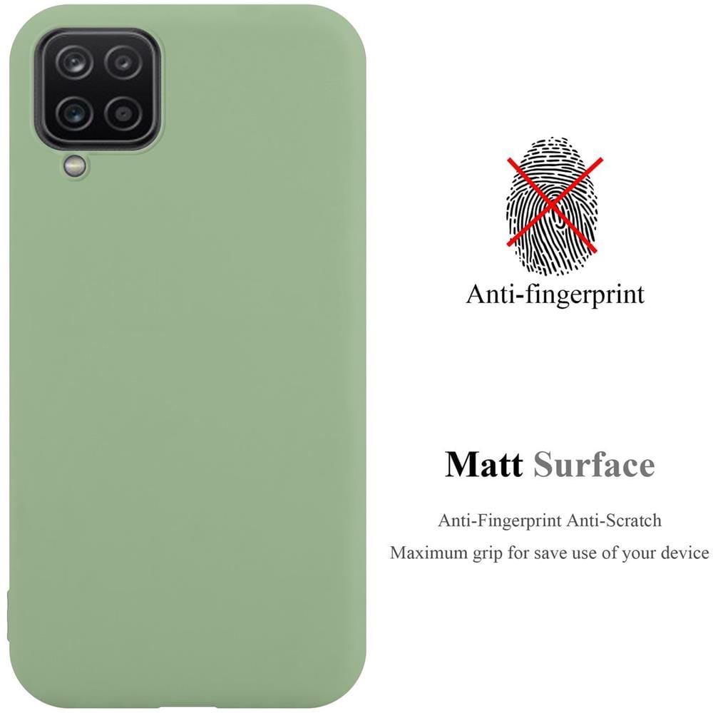 Custodia Compatibile Con Samsung Galaxy A12 / M12 In Candy Pastello Verde - Coperchio Protettivo In Silicone Tpu Flessibile - Foto 2