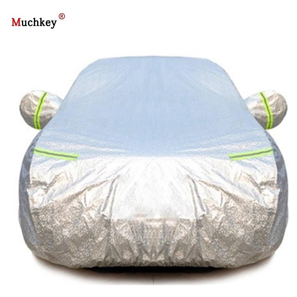 2 Copriauto USA E Getta In Plastica Trasparente – 15,7 X 24,2 Metri – Con Fascia Elastica – Protezione Da Neve, Pioggia E Polvere