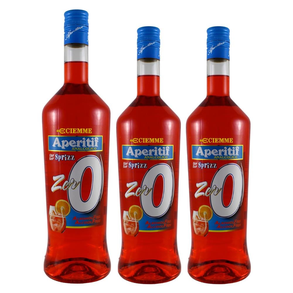 Ciemme Aperitif Analcolico Zero Per Sprizz 3 Bottiglie Da 1 Litro - Foto 1