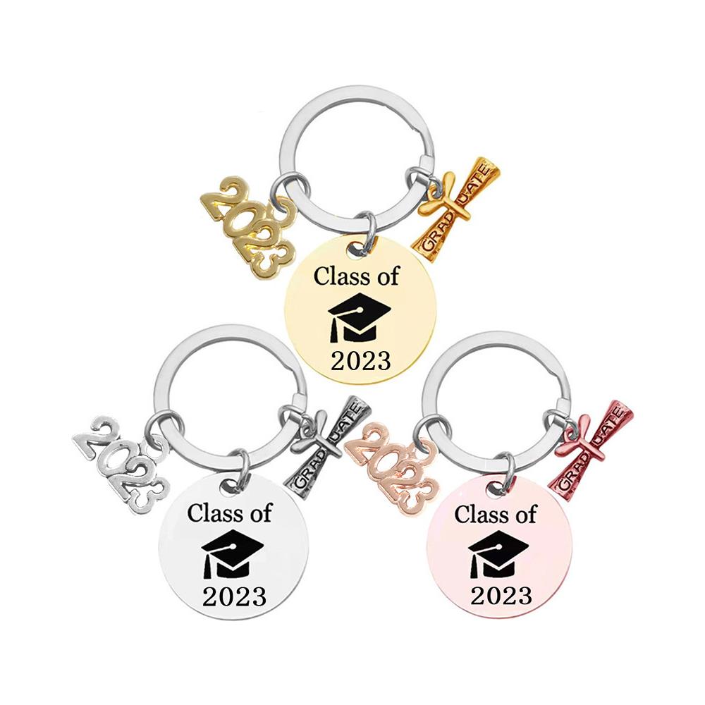 Confezione Da 3 Portachiavi Regalo Di Laurea 2023 - Foto 2