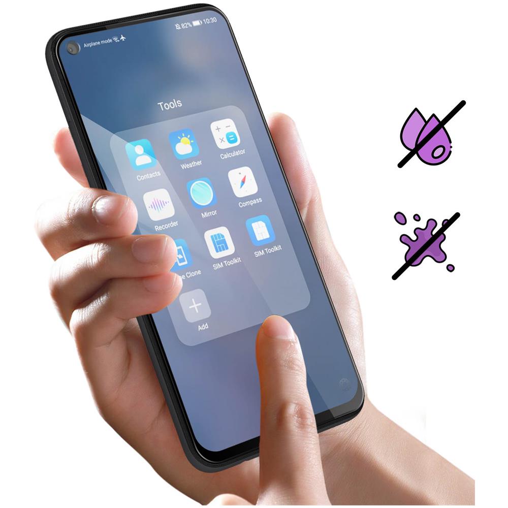 Vetro Temperato Per Iphone 11 Pro Max Garanzia A Vita Force Glass Bordo Nero - Foto 2