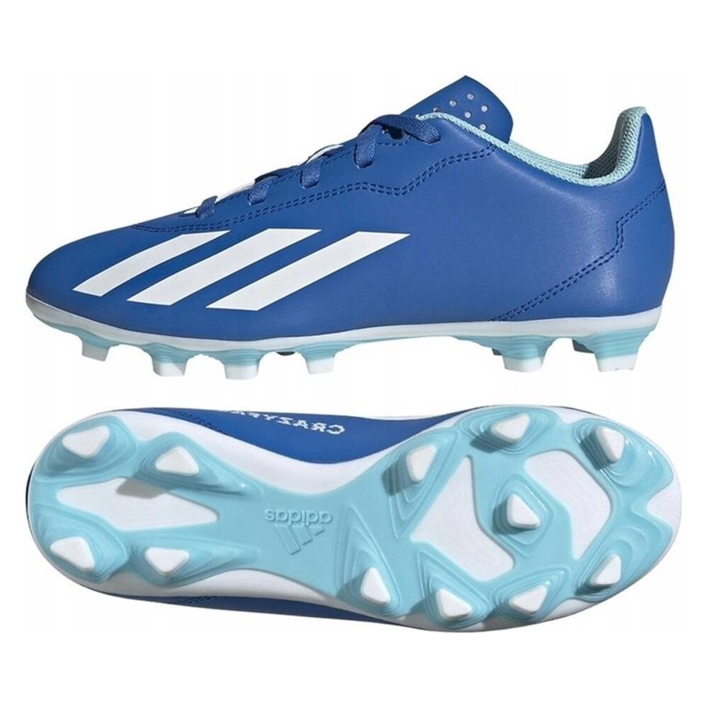 Ie1587 X Crazyfast. 4 Fxg Jr Scarpe Da Calcio Colore: Blu Taglia: 38 2/3. - Foto 1