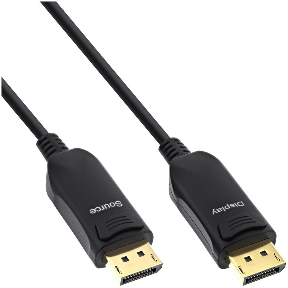 Cavo DisplayPort 1.4 AOC, 8K4K, nero, 40m - Foto 1