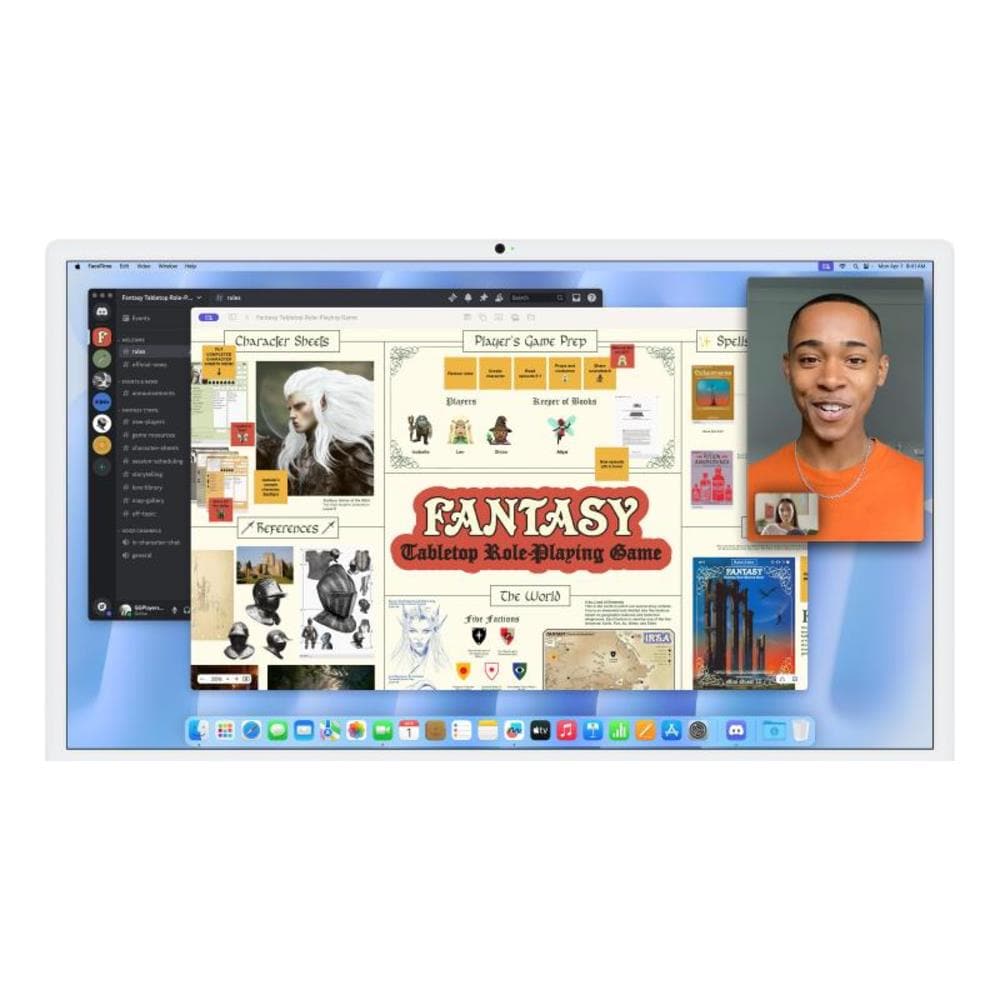 iMac Display Retina 24" 4.5K Chip M4 CPU 10 core GPU 10 core Ram 24GB SSD 512GB Colore Blu - Foto 4