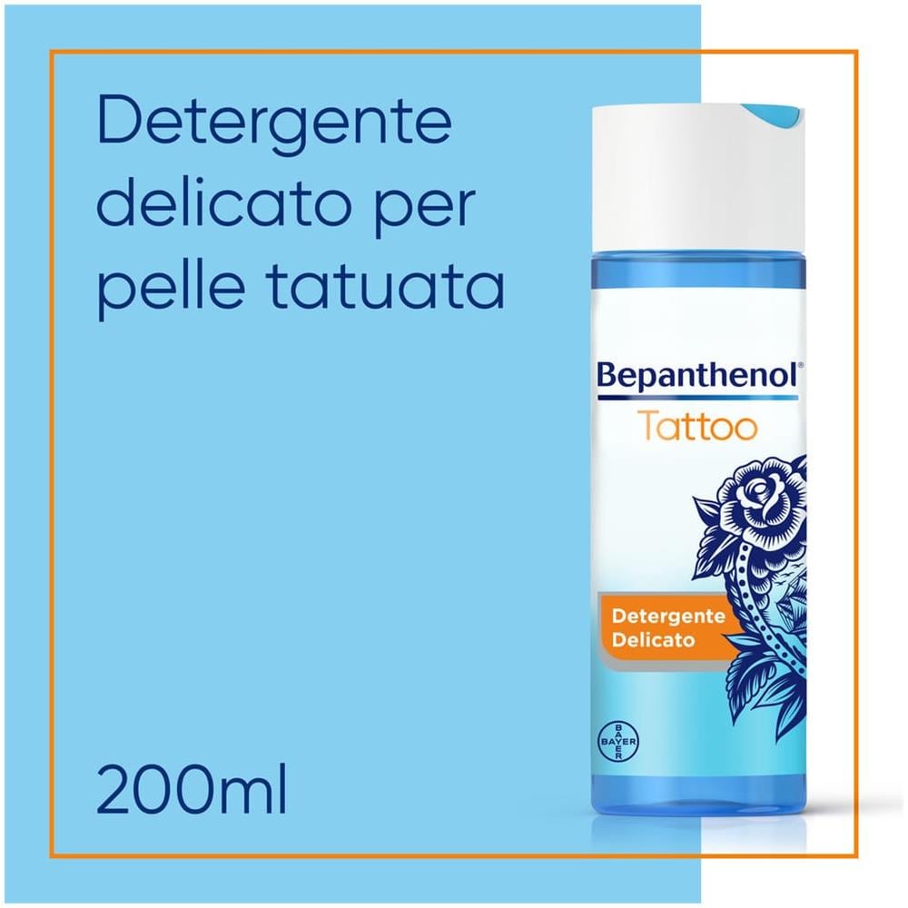 Bepanthenol Tattoo Detergente Delicato 200 ml - Foto 2