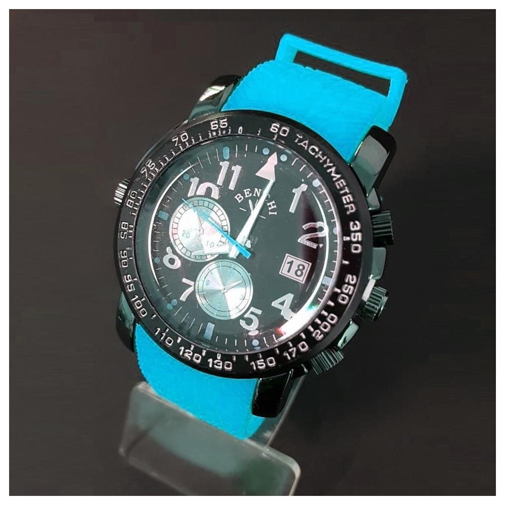 Trade Shop - Orologio Da Polso Benchi D9652a Uomo Analogico Quarzo Sportivo  Azzurro - ePRICE