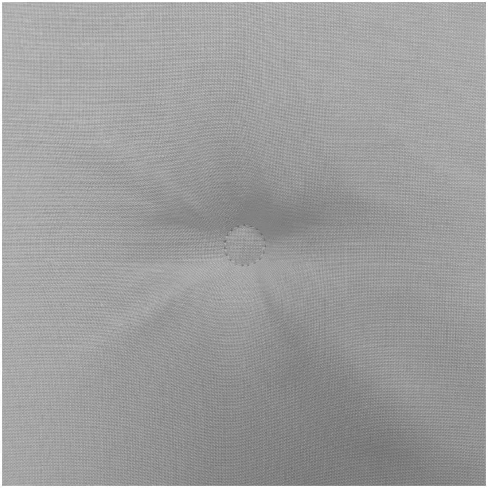 Cuscino per Panca da Giardino Grigio 200x50x4 cm - Foto 2