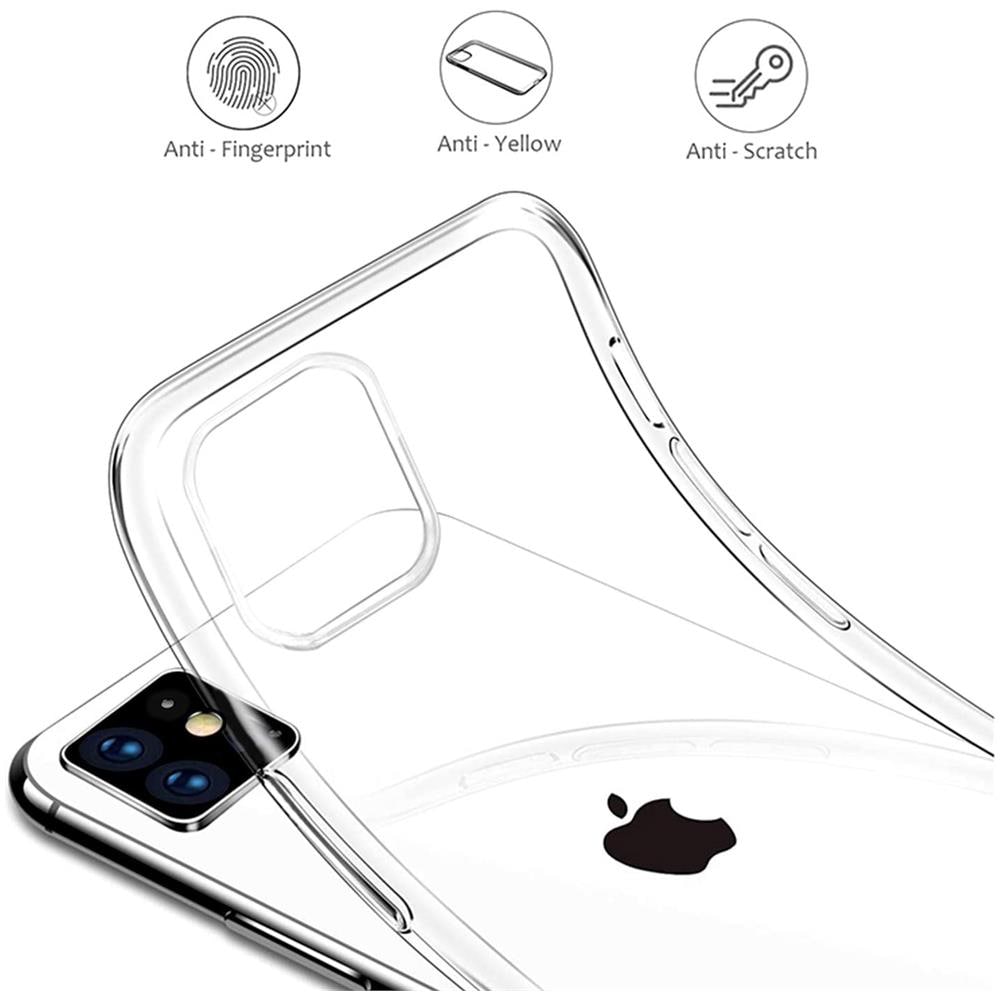Isee Clear Cover Per Iphone 12 Mini, Custodia Trasparente Anti-giallo / impronta / graffio, Protezione E Design - Foto 2