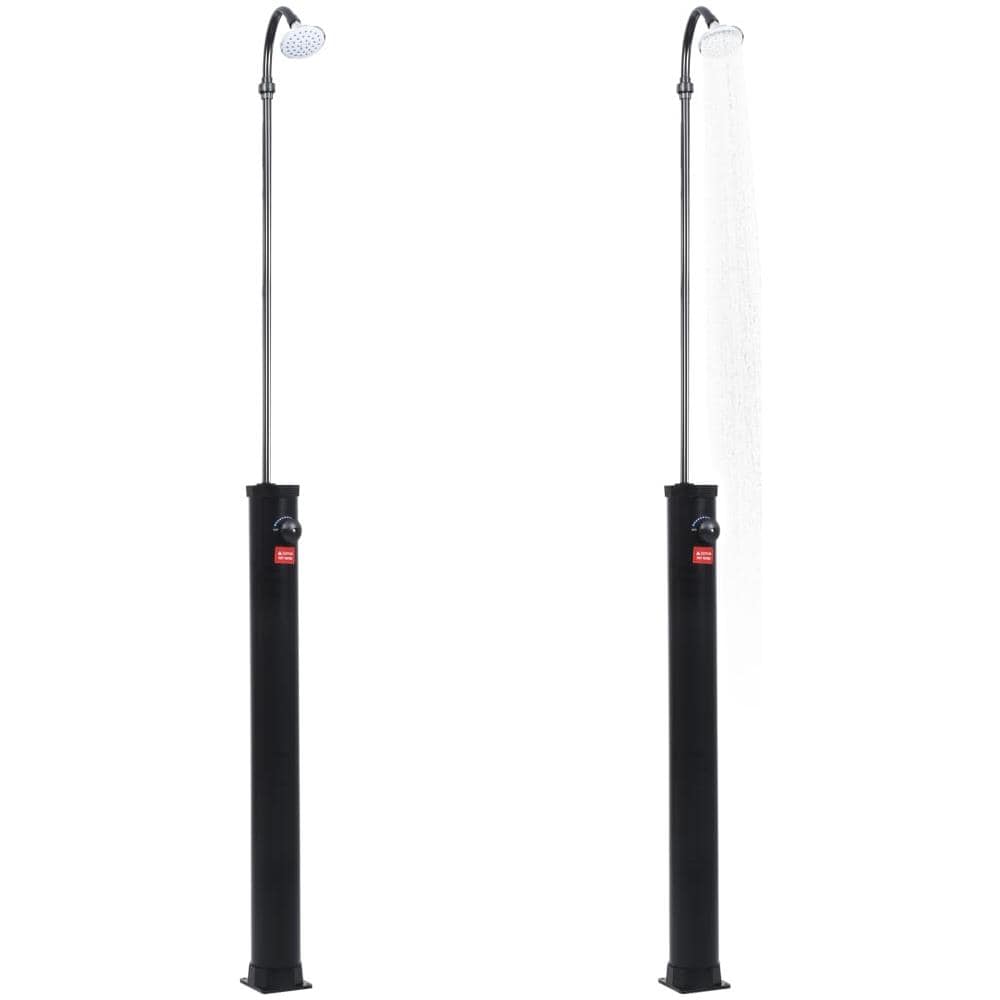 Doccia Solare da Giardino Nera 215 cm 8 L - Foto 2