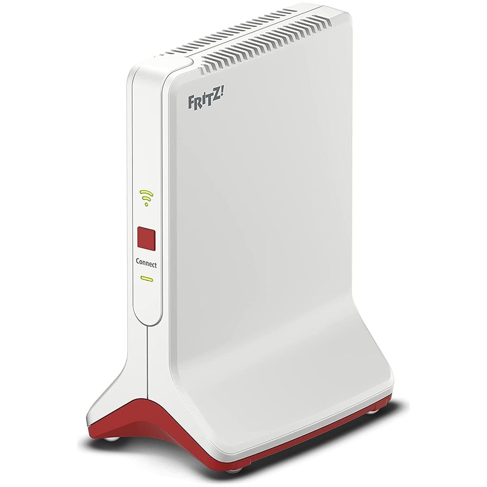 VM FRITZ!Repeater 6000 Wireless Ethernet Tripla Banda (2.4 GHz / 5 GHz / 5 GHz) Colore Bianco / Rosso - Foto 1