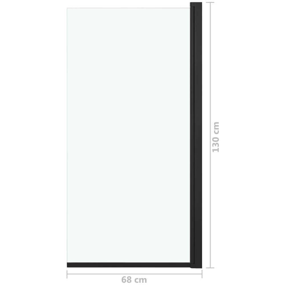 Box Doccia In Esg 68x130 Cm Nero - Foto 5