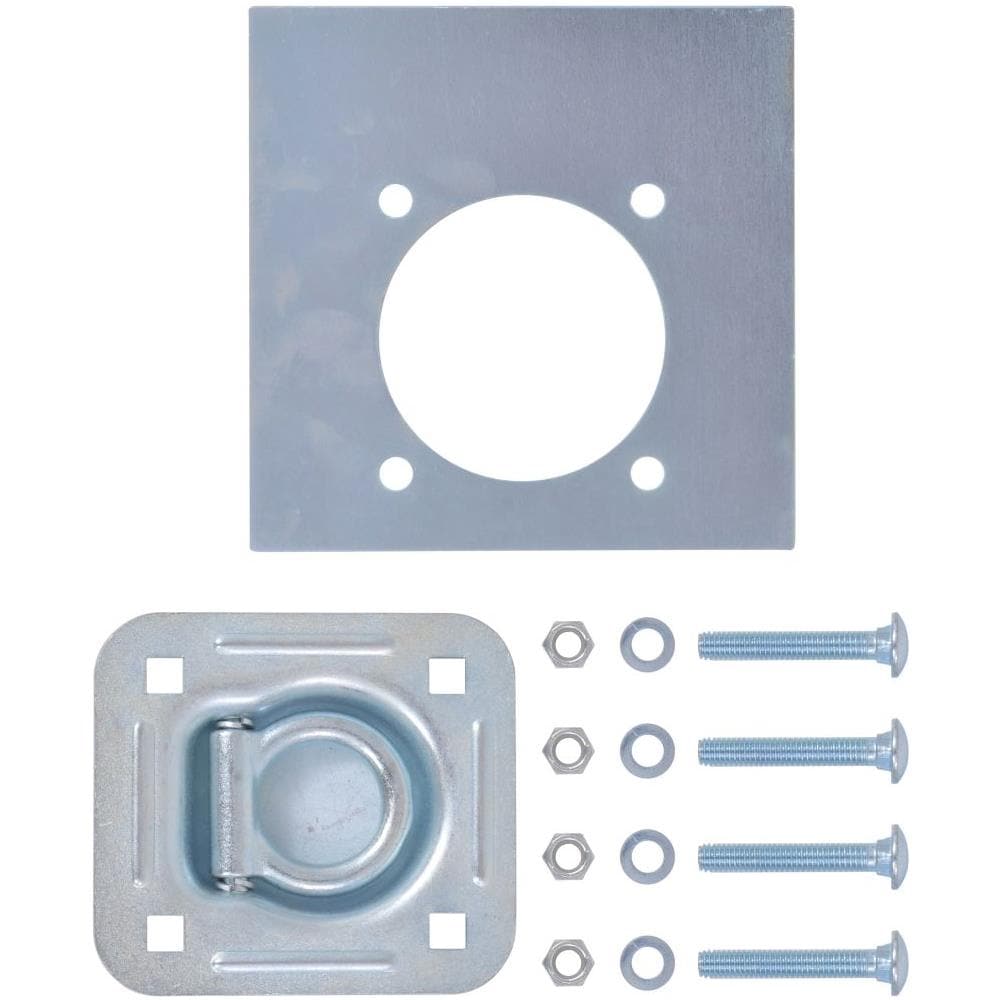 Anelli di Ancoraggio per Rimorchi 6 pz Acciaio Zincato 2000 kg - Foto 2