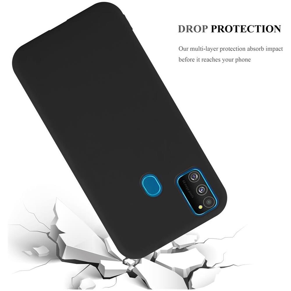 Custodia Compatibile Con Samsung Galaxy M30s / M21 In Candy Nero - Coperchio Protettivo In Silicone Tpu Flessibile - Foto 8