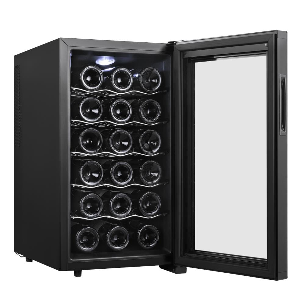 Cantinetta Vino NEV-SS-21910 con Singola Temperatura Capacità 18 Bottiglie Classe G Colore Acciaio Inossidabile - Foto 5