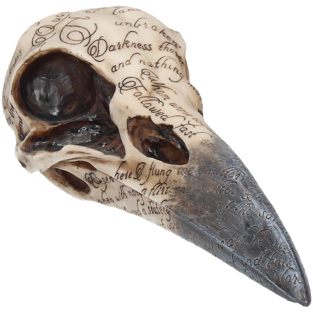 Nemesisi Now - Edgar's Raven Skull Figurina 21cm - Foto 1