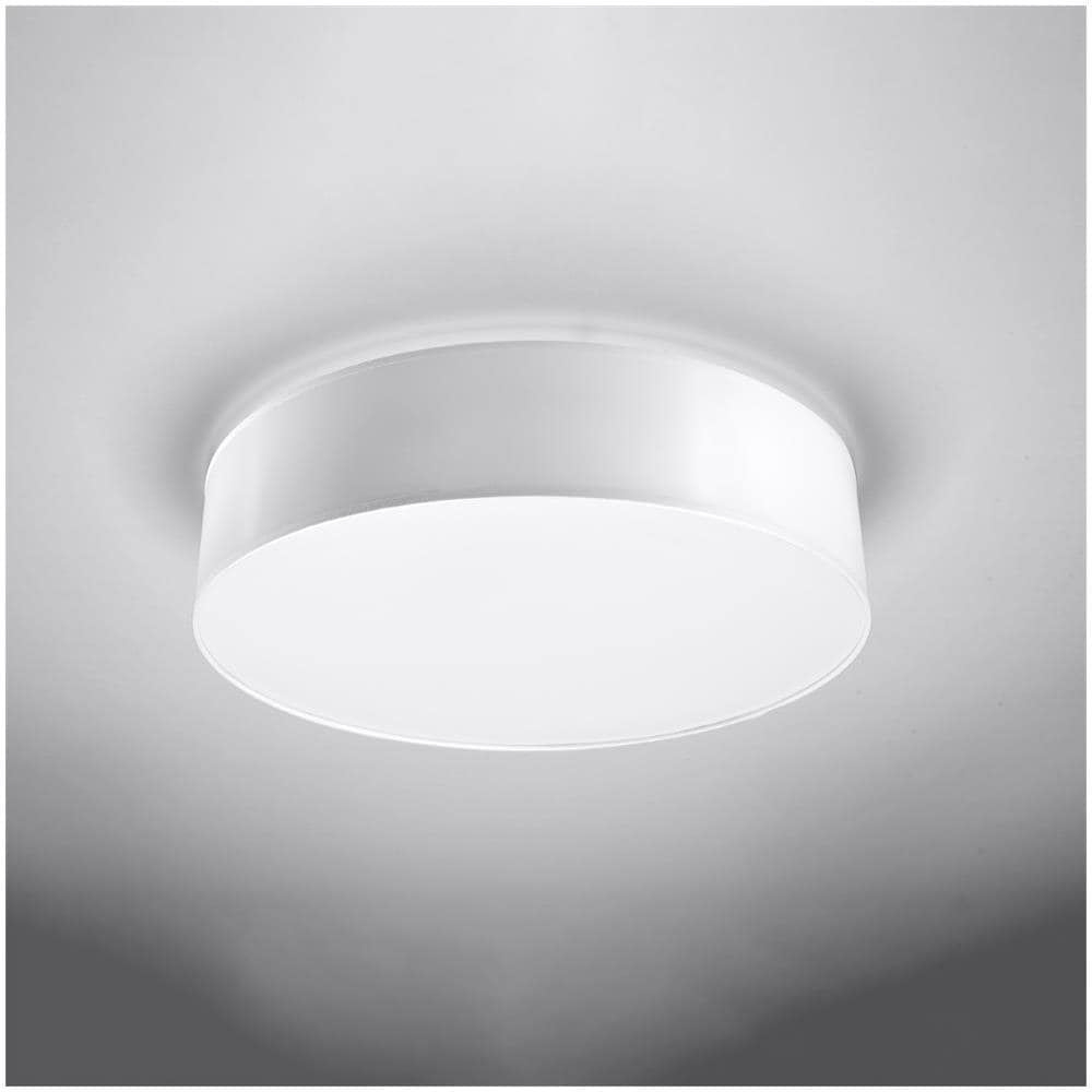 Lampada A Soffitto Arena 55 Bianco Sl. 0919 - Minimalista Lampade Da Soffitto Bianco 11x55x55 Cm - Foto 2