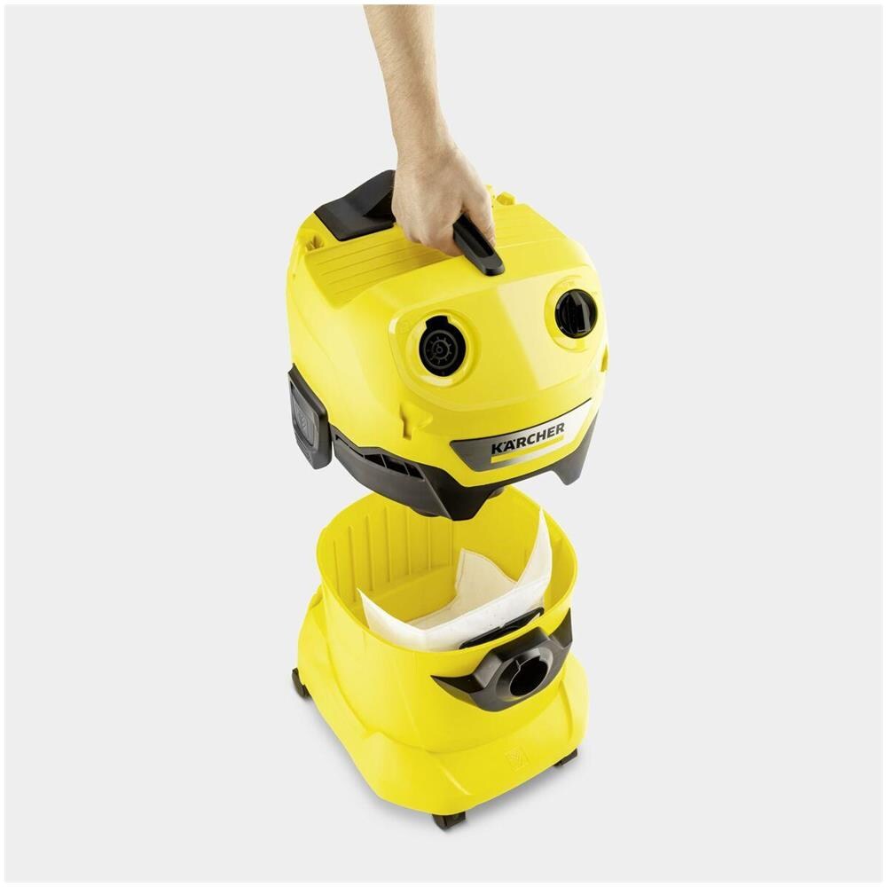 Aspirapolvere a Cilindro Secco e Bagnato Wd 4 V-20/5/22 1000 W 20 L Senza Saccheto - Foto 2