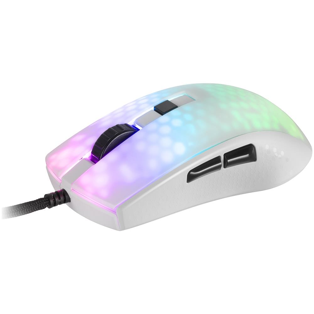 Mouse Gaming MMRW Laser 6 tasti 12800 DPI Colore Bianco - Foto 2