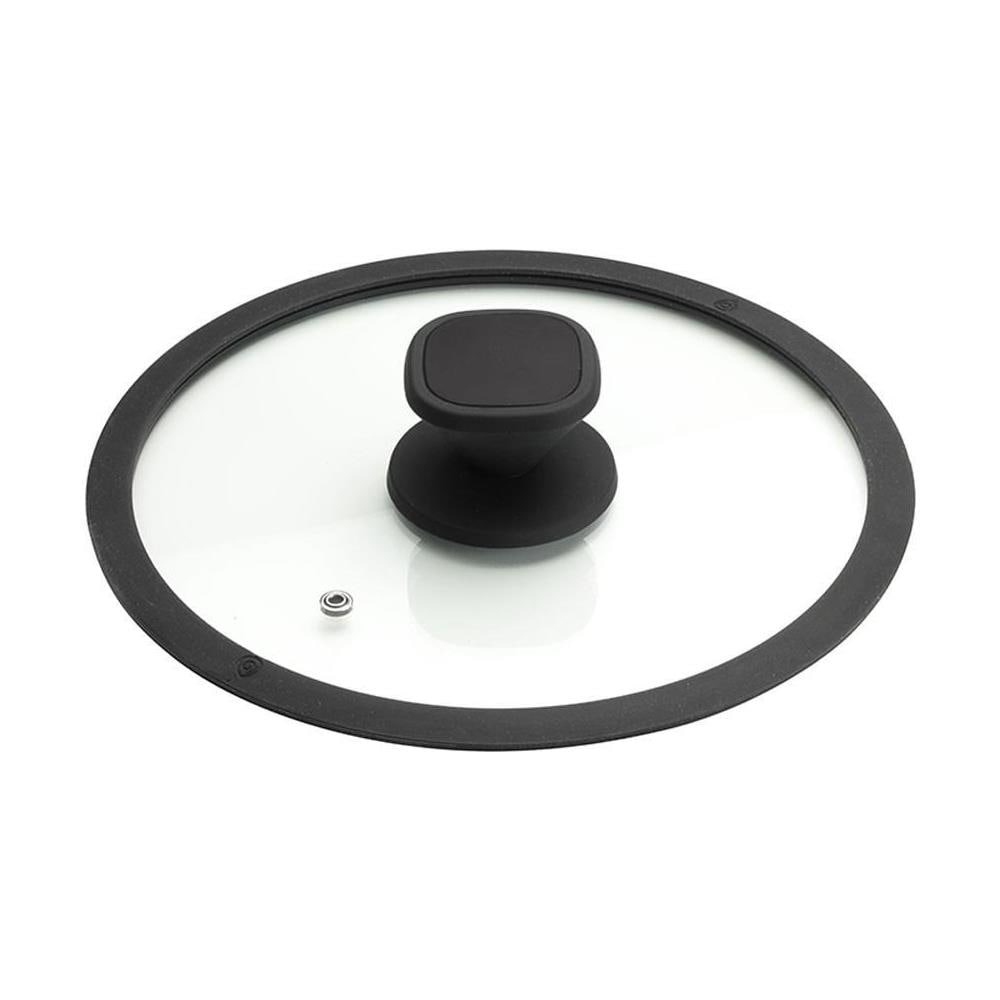 PRO Casseruola bassa in alluminio con rivestimento interno antiaderente con coperchio Diametro - Ø 40 cm Made in Italy - Foto 3